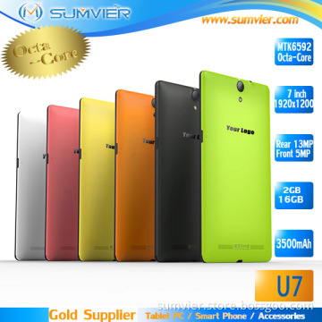 7.0" Wuxga Ltps 1920X1200p Full Lamination Octal Core 16g Android Smart Phone (U7)